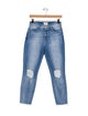 L'Agence Mid-Rise Straight Leg Jeans
