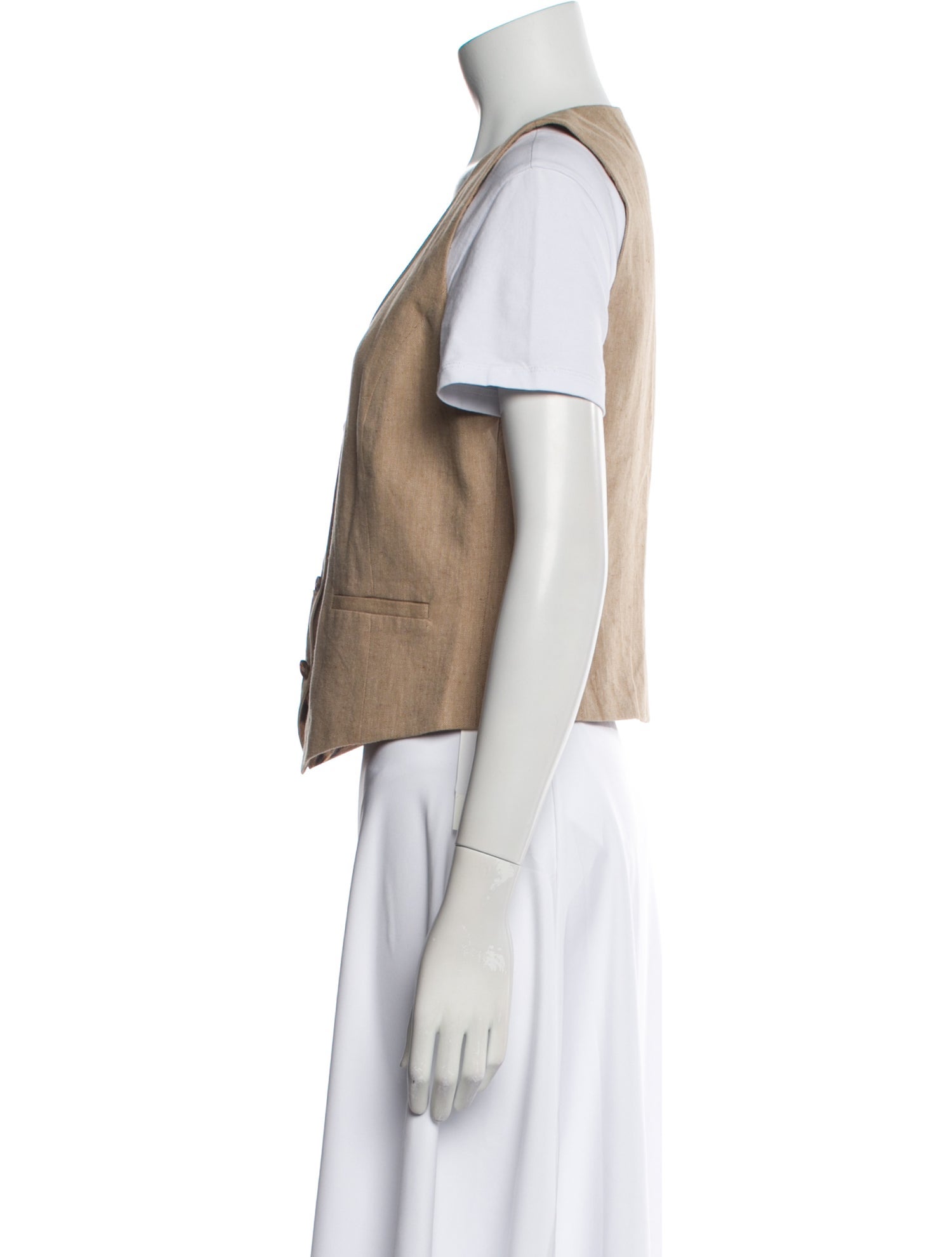 L'Agence Linen Vest
