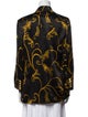 L'Agence Silk Printed Blazer