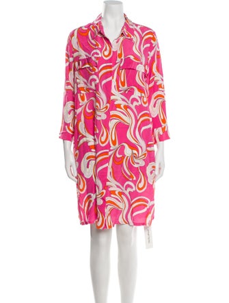 L'Agence Silk Mini Dress