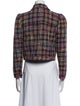 L'Agence Tweed Pattern Evening Jacket