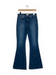 L'Agence Mid-Rise Wide Leg Jeans