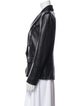 L'Agence Leather Blazer