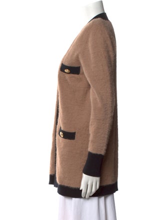 L'Agence Nylon Striped Sweater