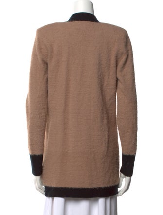 L'Agence Nylon Striped Sweater