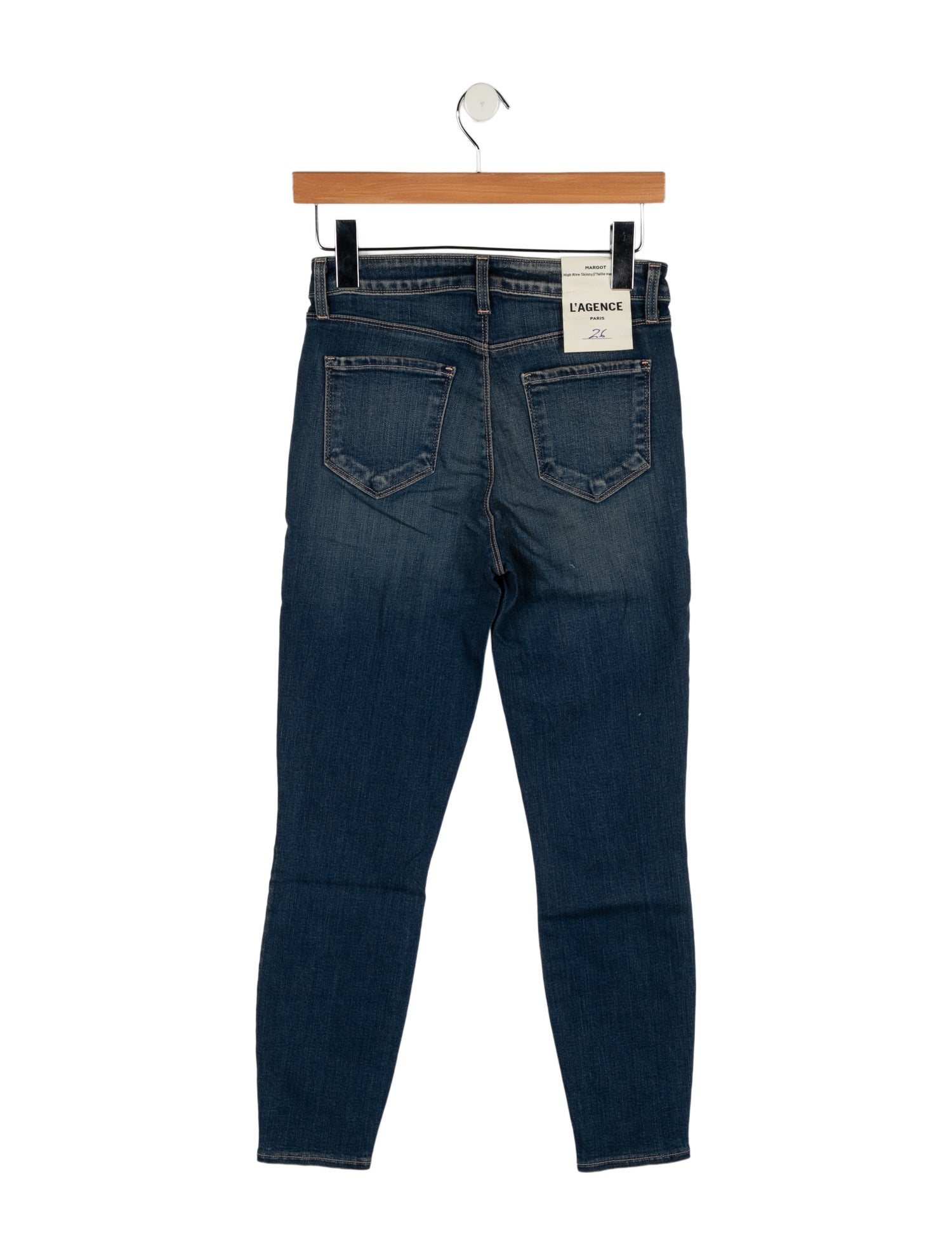 L'Agence Mid-Rise Skinny Leg Jeans