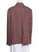 L'Agence Plaid Print Blazer