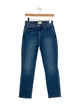L'Agence High-Rise Straight Leg Jeans