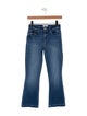 L'Agence Mid-Rise Straight Leg Jeans