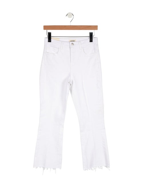 L'Agence Mid-Rise Straight Leg Jeans