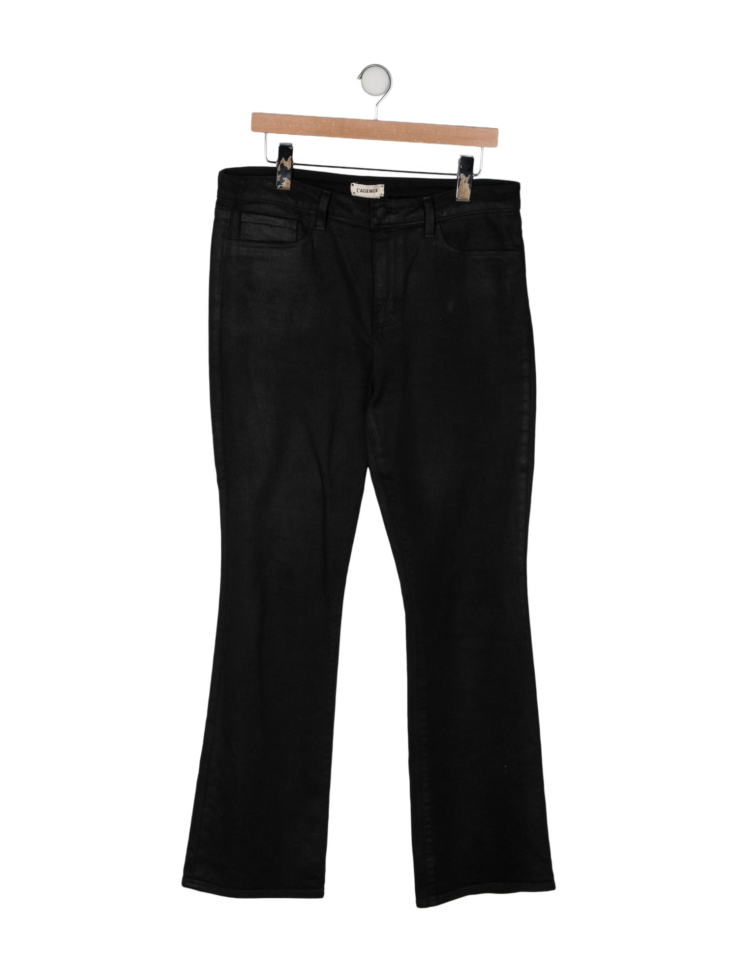 L'Agence High-Rise Wide Leg Jeans
