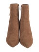 L'Agence Suede Studded Accents Boots