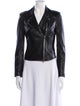 L'Agence Lamb Leather Biker Jacket