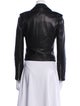 L'Agence Lamb Leather Biker Jacket
