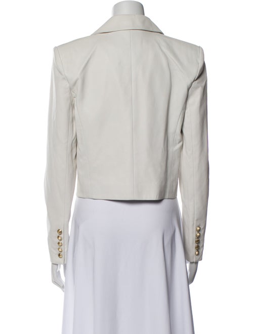 L'Agence Lamb Leather Bolero