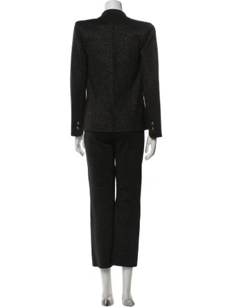 L'Agence Glitter Accents Pantsuit