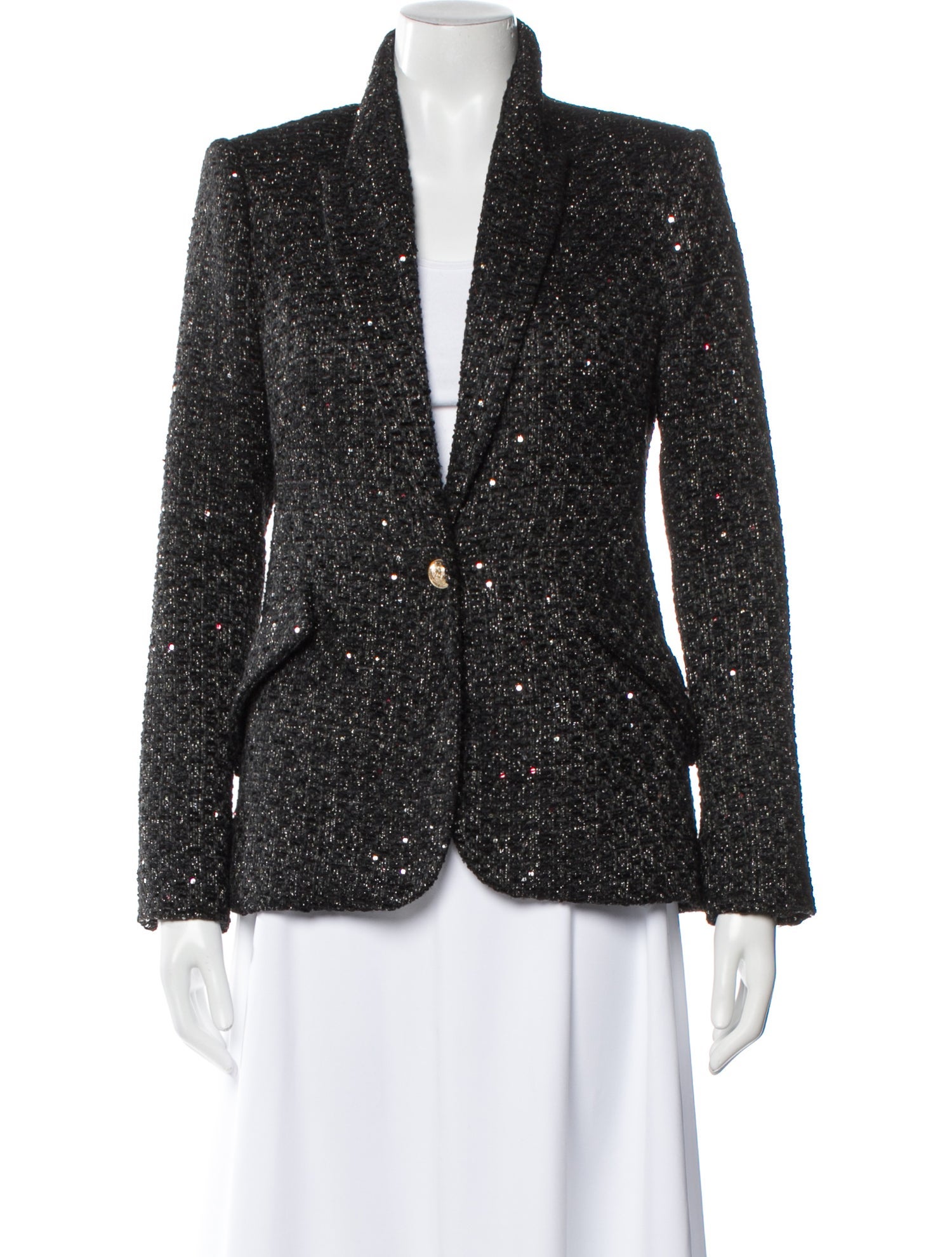 L'Agence Tweed Pattern Blazer w/ Tags