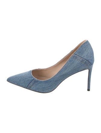L'Agence Denim Pumps