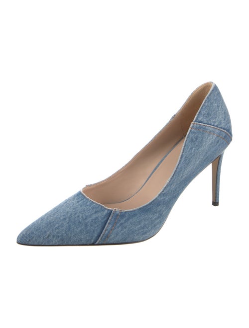 L'Agence Denim Pumps