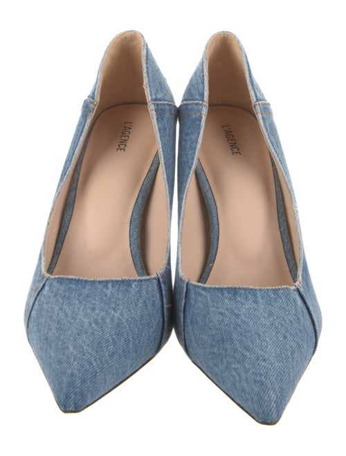 L'Agence Denim Pumps
