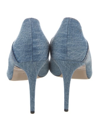 L'Agence Denim Pumps