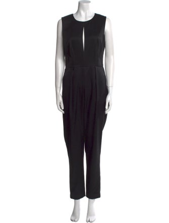 L'Agence Scoop Neck Jumpsuit