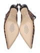 L'Agence Ponyhair Animal Print Mules