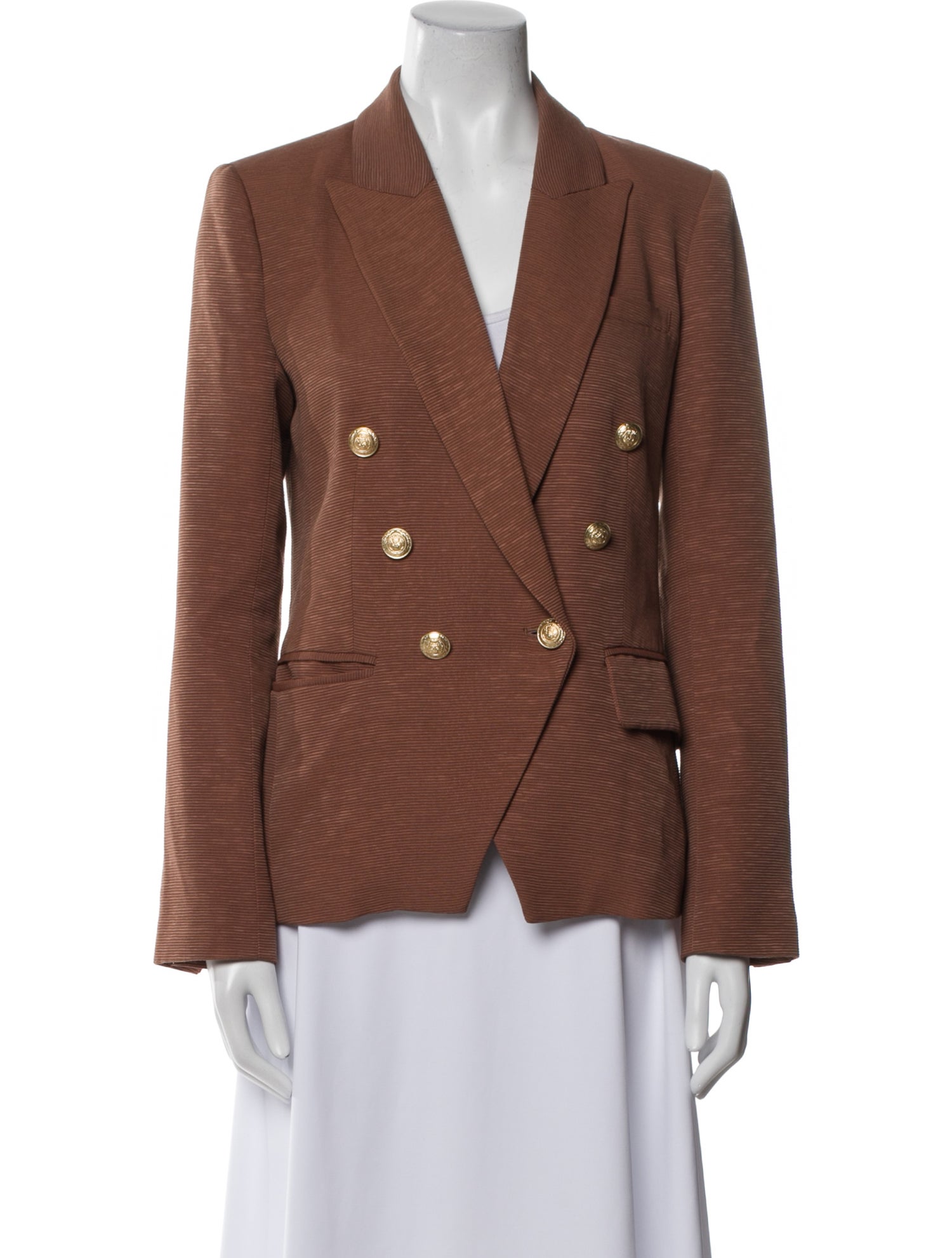 L'Agence Striped Blazer