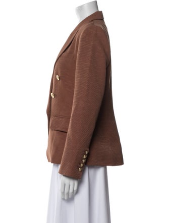 L'Agence Striped Blazer