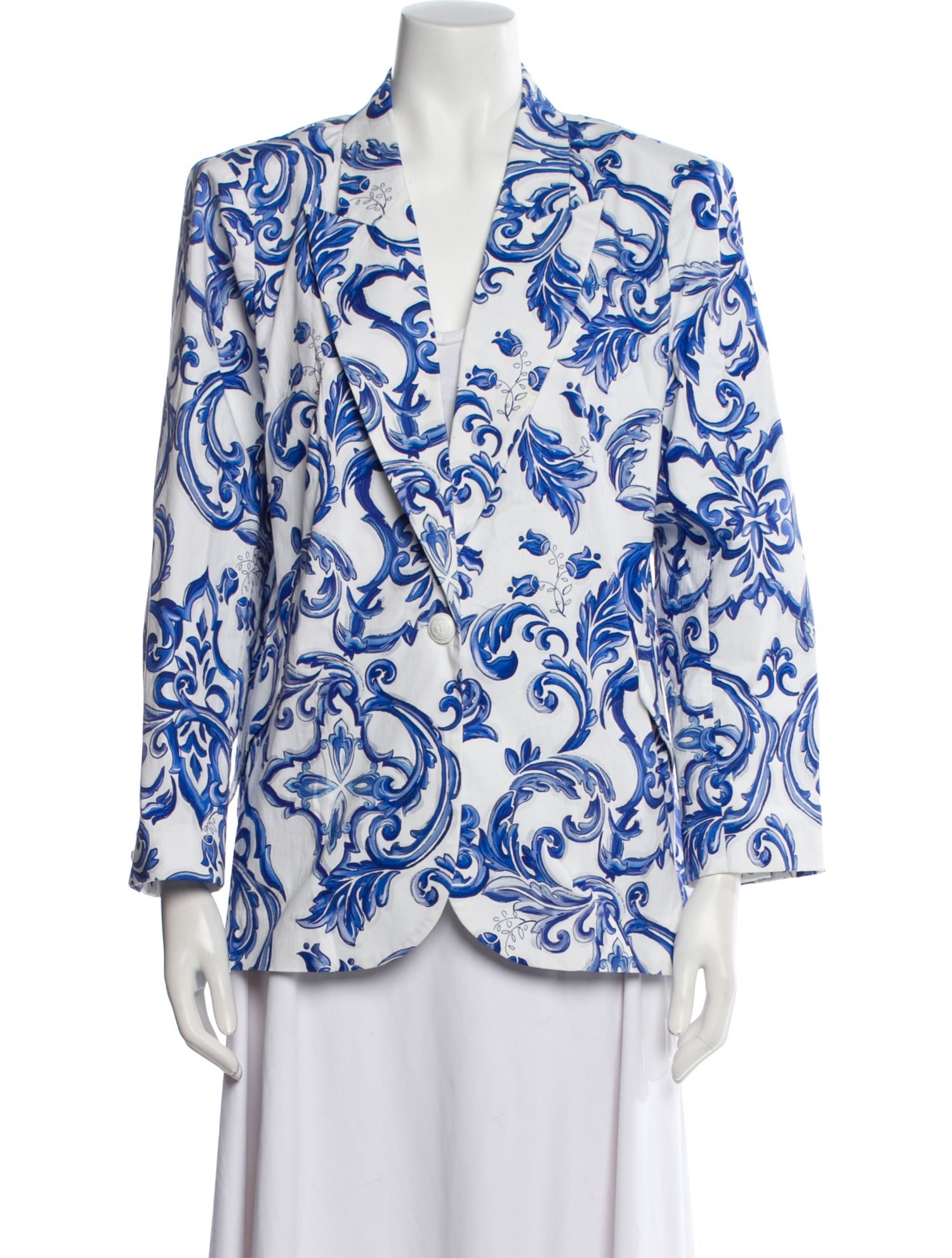 L'Agence Floral Print Blazer