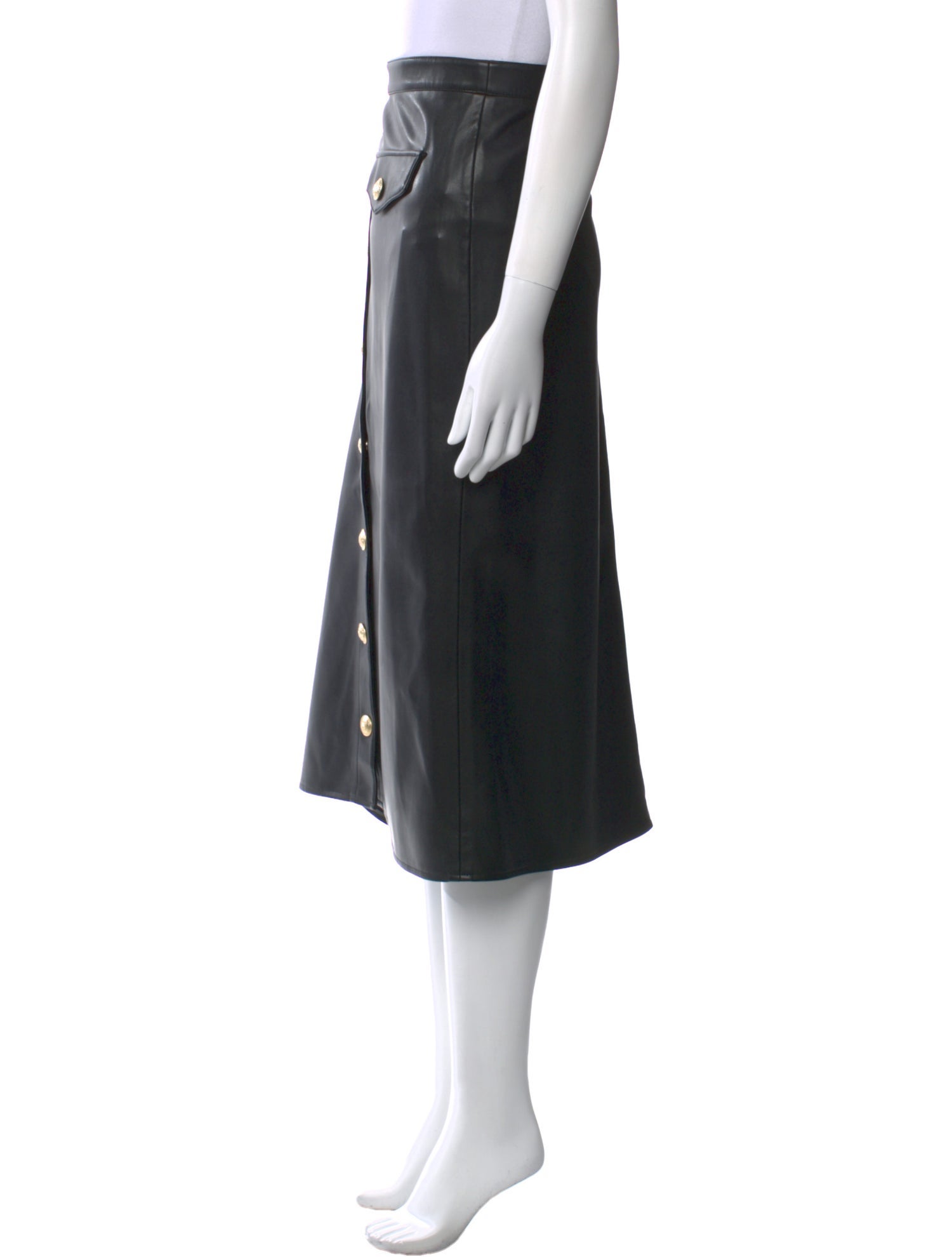 L'Agence Midi Length Skirt