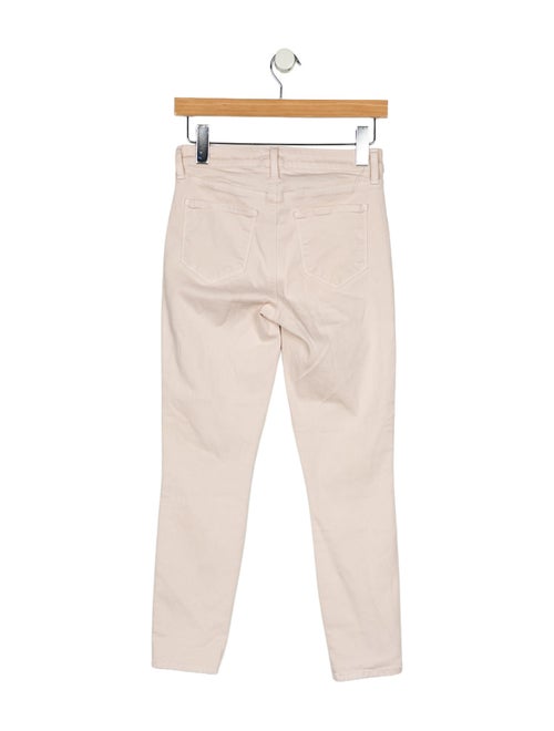 L'Agence Mid-Rise Straight Leg Jeans