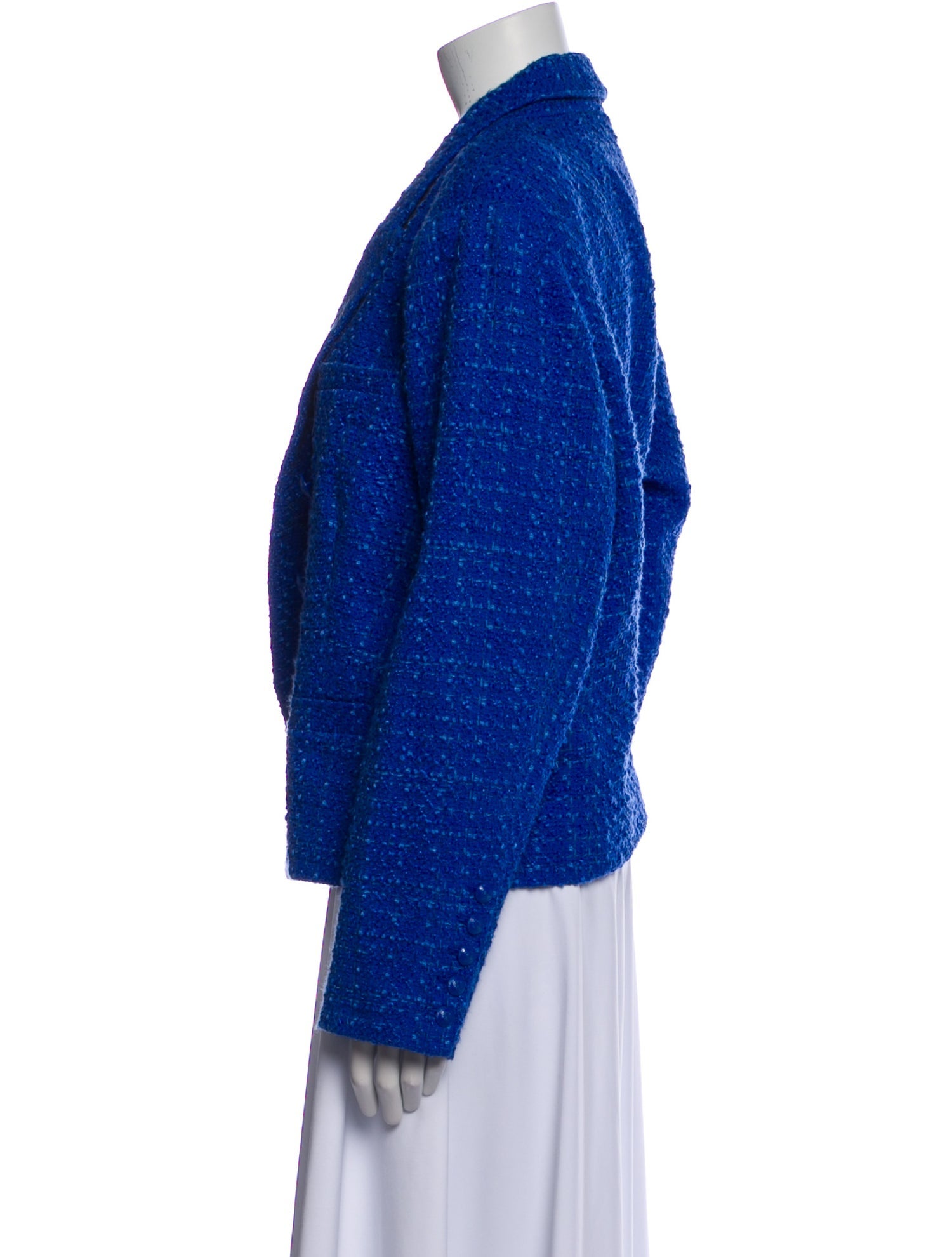 L'Agence Tweed Pattern Blazer