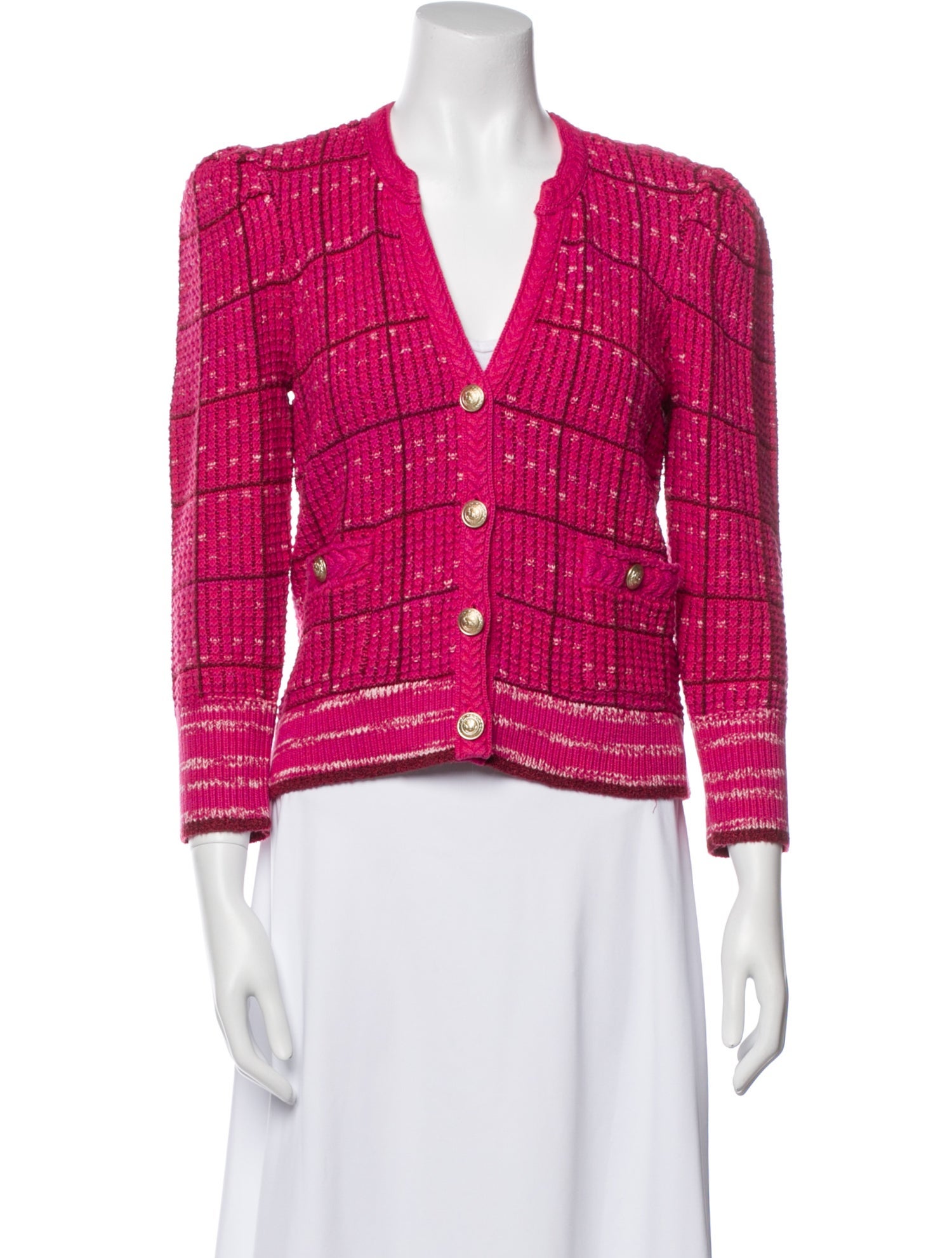 L'Agence Plaid Print Evening Jacket w/ Tags