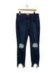 L'Agence High-Rise Straight Leg Jeans
