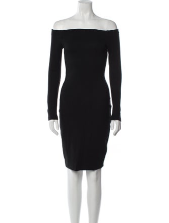L'Agence Off-The-Shoulder Mini Dress