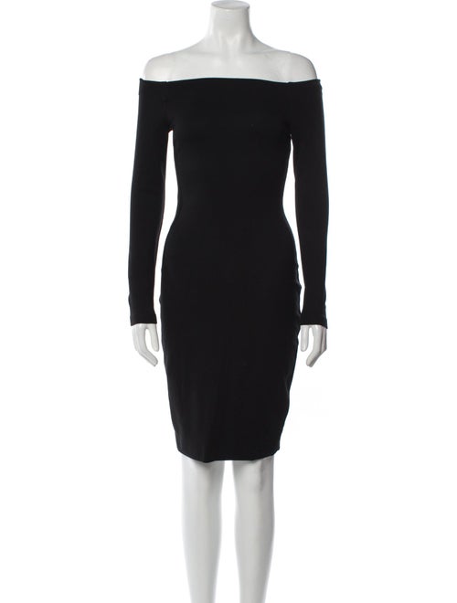 L'Agence Off-The-Shoulder Mini Dress