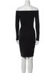 L'Agence Off-The-Shoulder Mini Dress