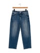 L'Agence Mid-Rise Straight Leg Jeans