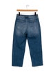 L'Agence Mid-Rise Straight Leg Jeans