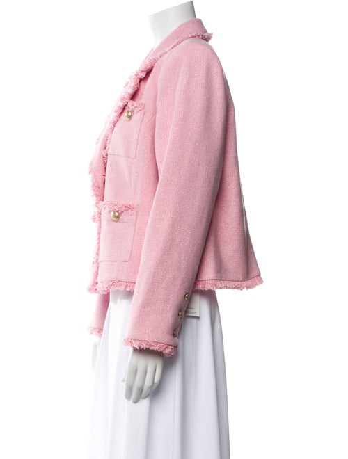 L'Agence Tweed Pattern Blazer