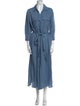 L'Agence Linen Long Dress