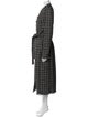 L'Agence Houndstooth Print Coat