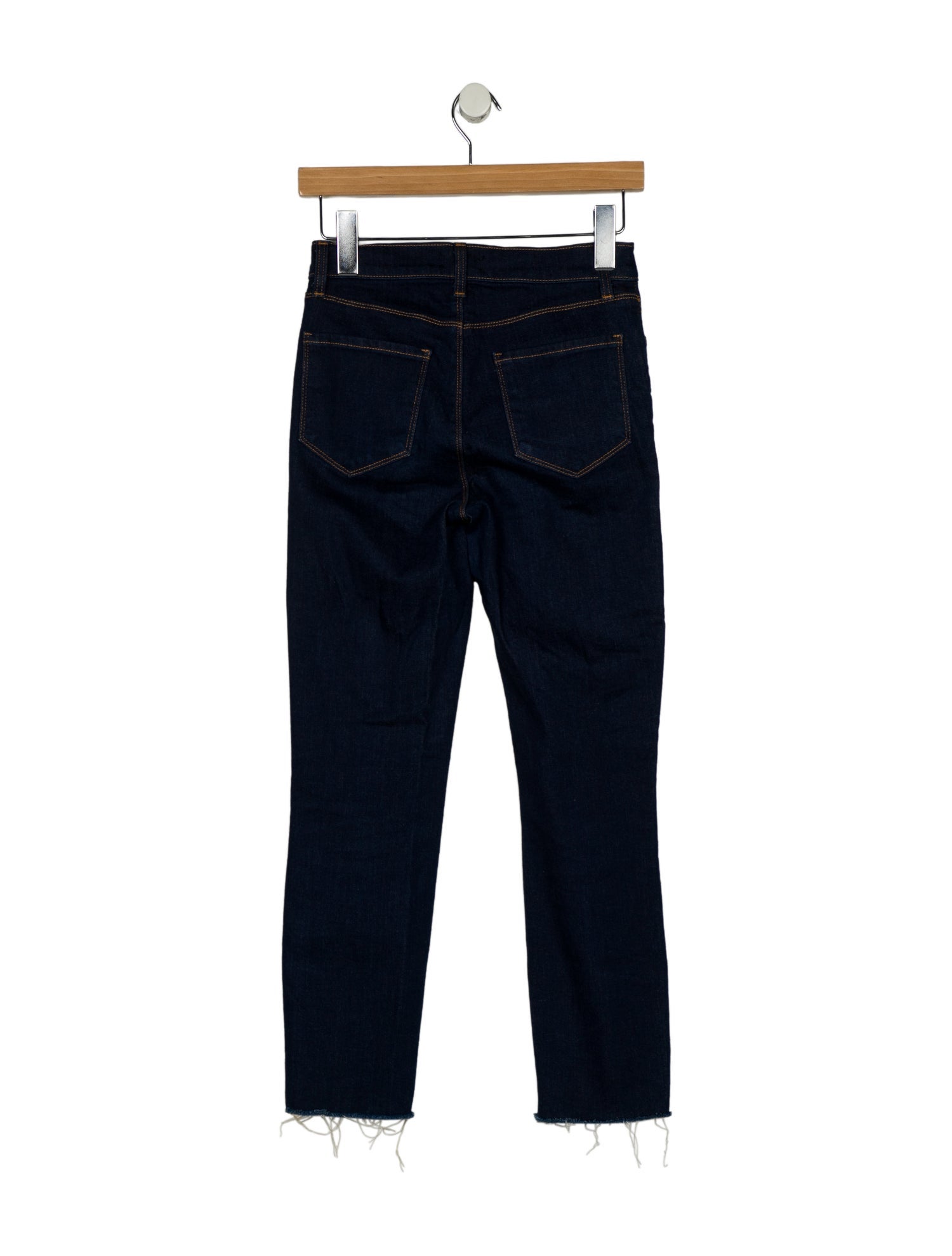 L'Agence High-Rise Straight Leg Jeans