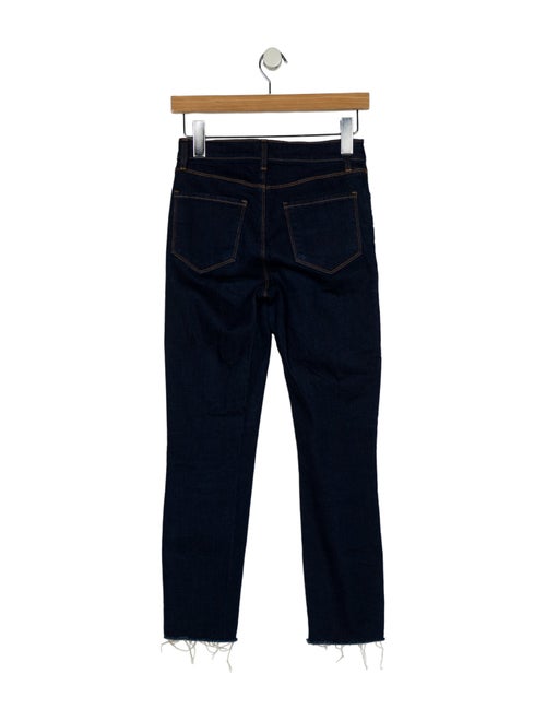 L'Agence High-Rise Straight Leg Jeans