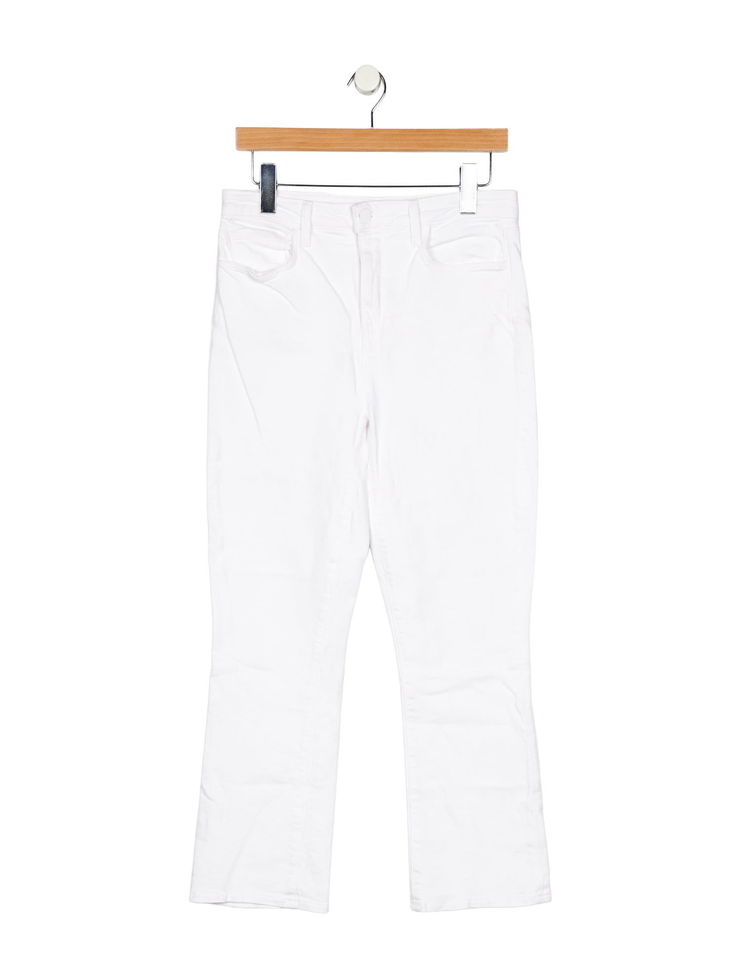 L'Agence High-Rise Straight Leg Jeans