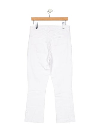 L'Agence High-Rise Straight Leg Jeans