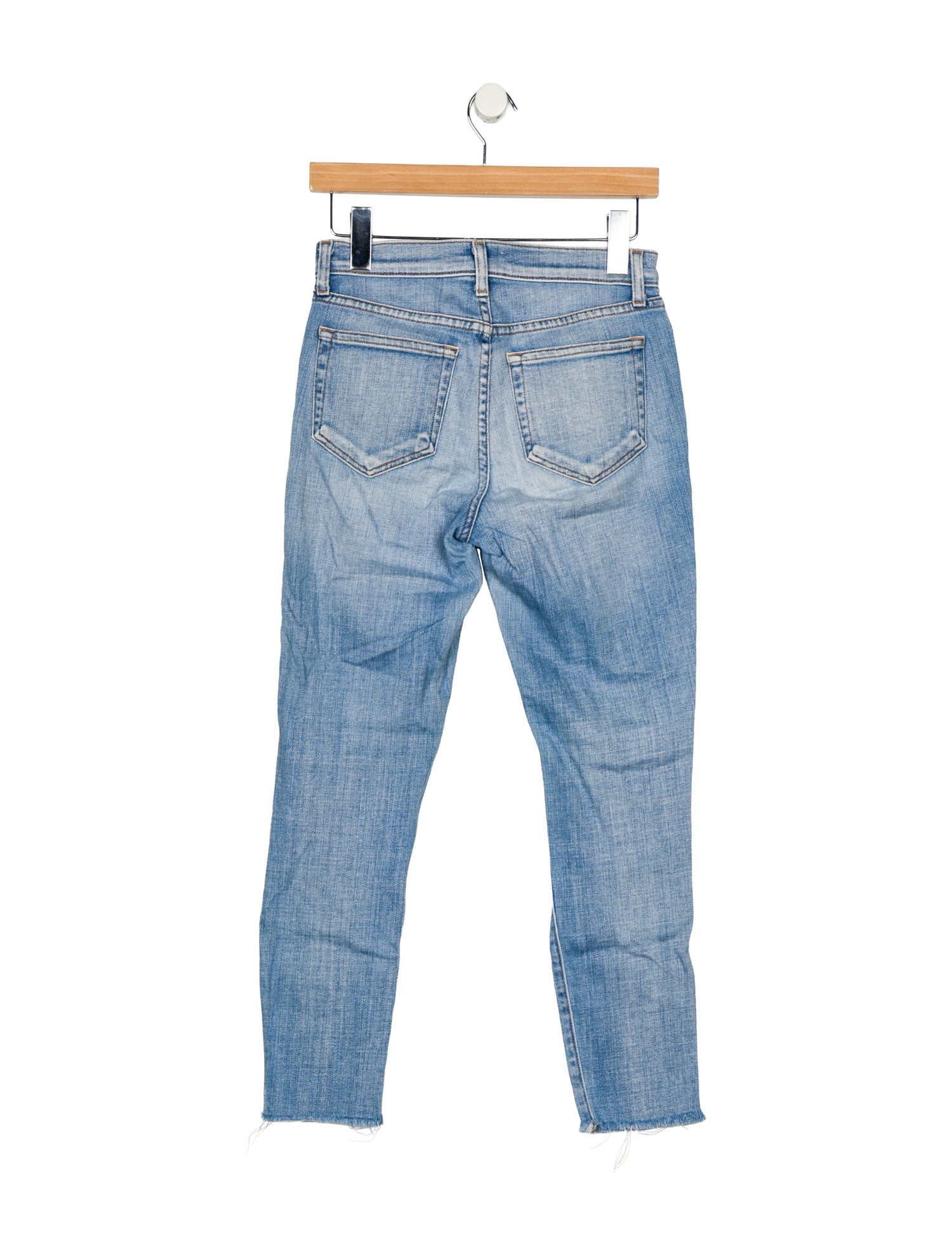 L'Agence High-Rise Straight Leg Jeans