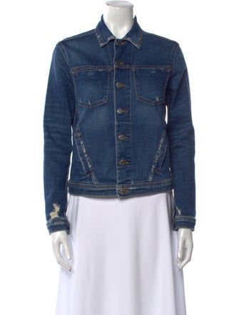 L'Agence Long Sleeve Button-Up Top