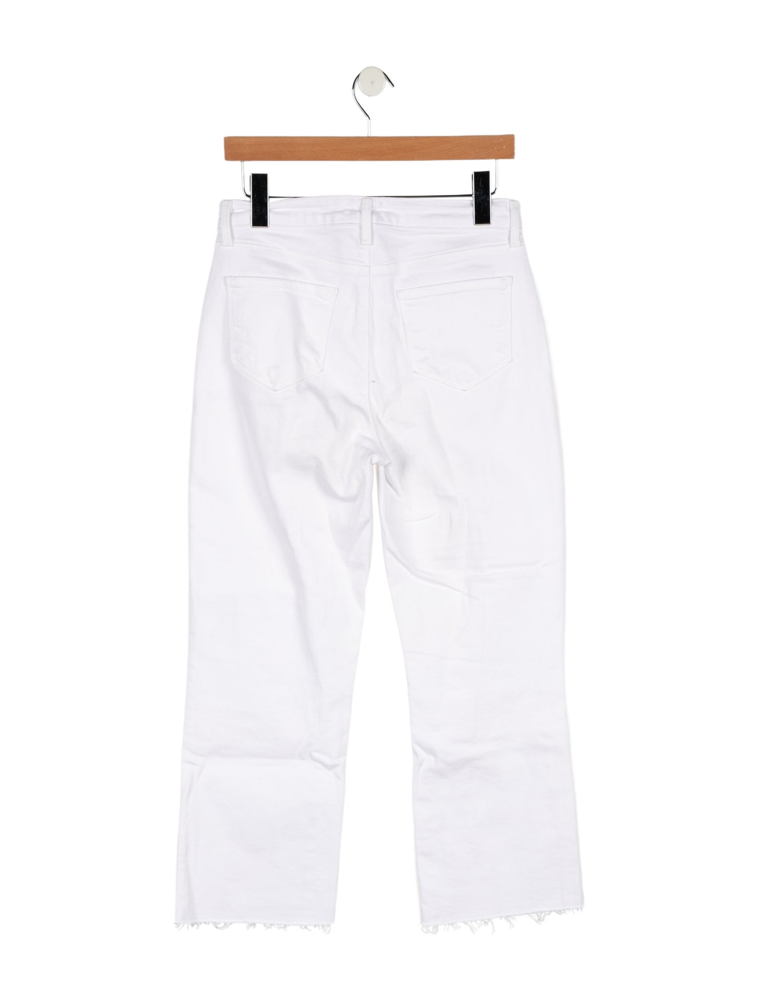 L'Agence Mid-Rise Wide Leg Jeans